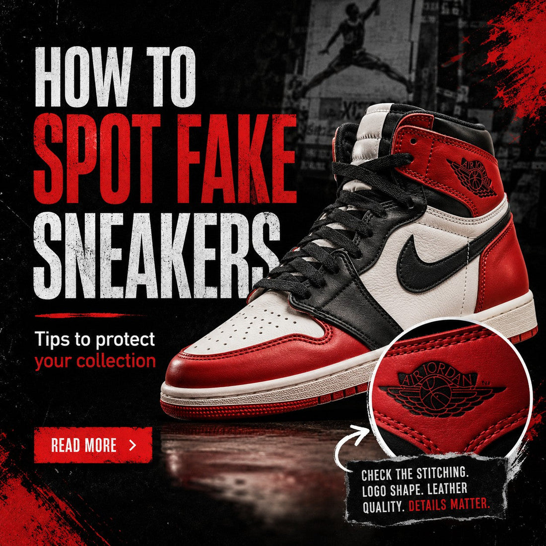 HOW TO SPOT A FAKE PAIR