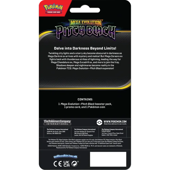 Pokémon TCG: Mega Evolution - Pitch Black Check lane Blister Pack Slowpoke (PROMO)