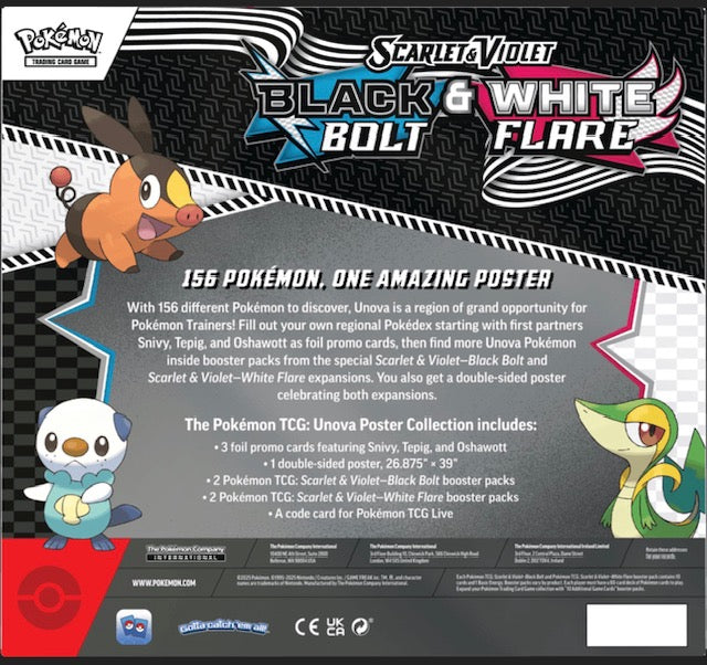 Pokemon TCG Unova Poster Collection - details