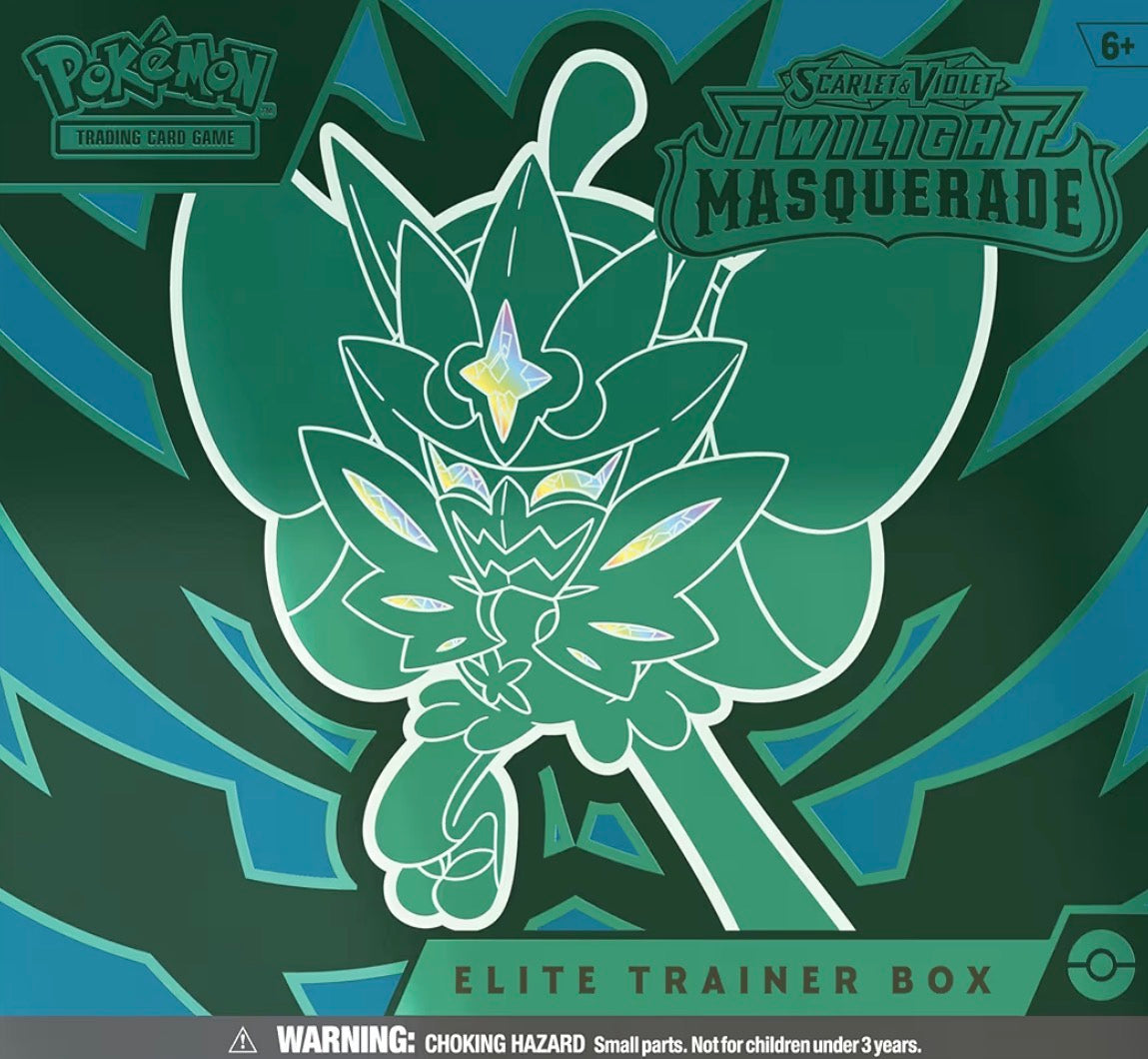 Pokemon TCG Twilight Masquerade Elite Trainer Box - front