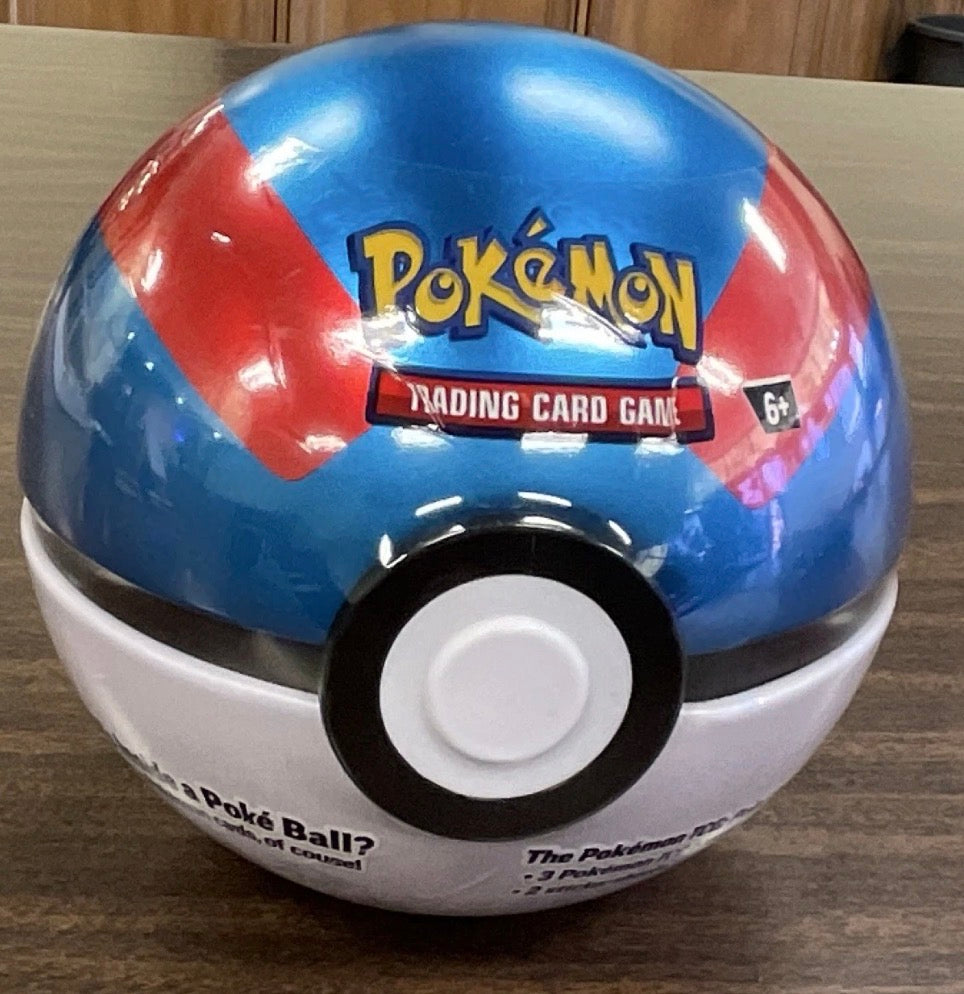 Pokemon TCG Poke Ball Tin (L25) - Styles Vary - Factory Sealed