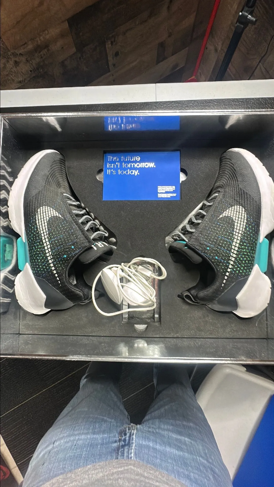 Nike HyperAdapt 1.0 Black 1st Release Black Box sz 11m