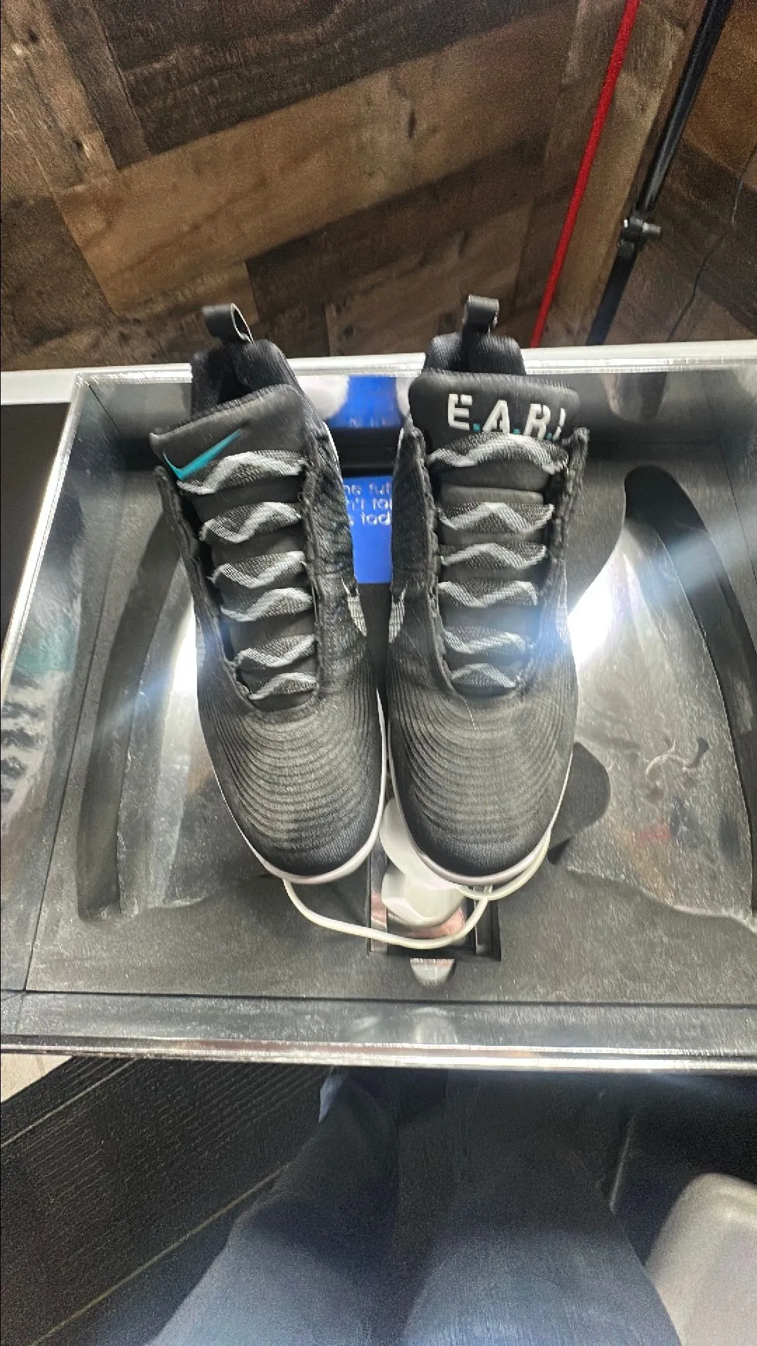 Nike HyperAdapt 1.0 Black 1st Release Black Box sz 11m